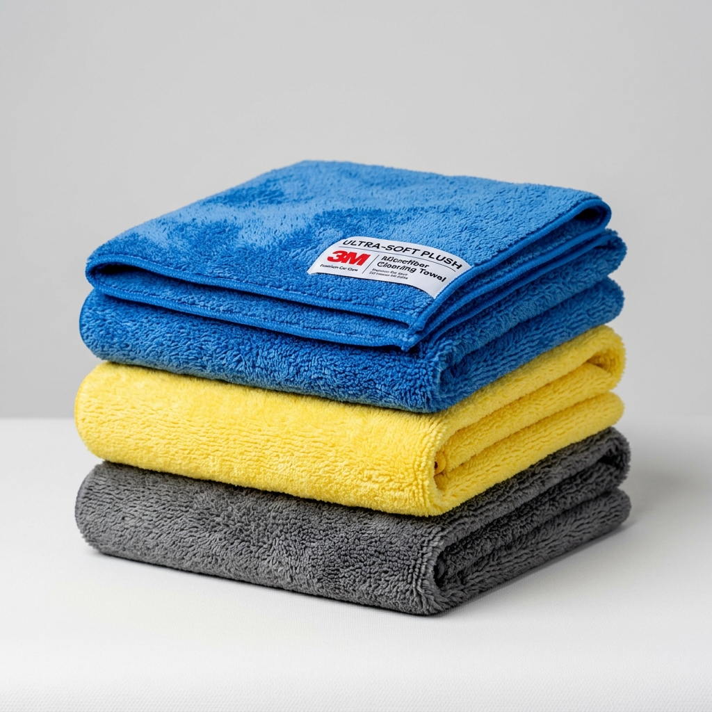 3M Premium Microfiber Cleaning Cloth Pack (4 Pcs)